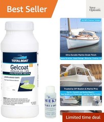 Marine Gelcoat for Boat Building, Repair and Composite Coatings White, Quart …