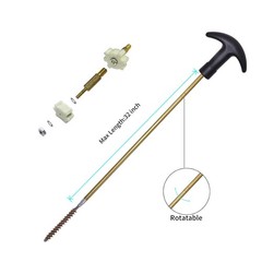 Universal Gun Cleaning Kit for .22 .223Cal 5.56mm .22LR, Including Bore Chamber