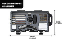 Allen Company Ruger Cleaning Kit with Case – Rimfire .22 Cal Rifle and Handgun –