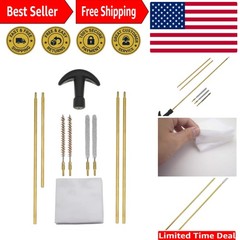 Universal .177 & .22 Air Rifle Cleaning Kit with High-Quality Brushes and Mops