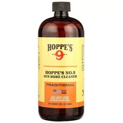Hoppe’s No. 9 Gun Bore Cleaning Solvent 1-Quart (32 Ounce) Bottle Hoppes 932