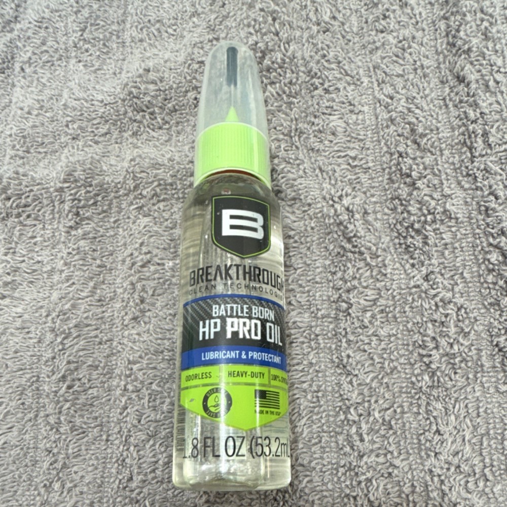 Breakthrough Clean Technologies Battle Born HP Pro Gun Oil Odorless 1.8 fl oz