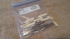 12 Pcs. 410 ga. Cleaning Bore Brushes And Swabs Caliber 410ga Shotgun