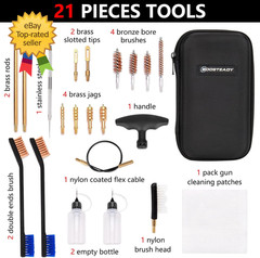Universal Handgun Cleaning Kit .22,.357,.38,9Mm,.45 Caliber Pistol Cleaning Kit