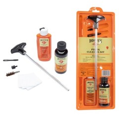 10 PACK!!! HOPPES PISTOL CLEANING KIT 9MM 38 357 CASE OF 10 (HOPPC038BCASE)