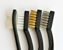 DOUBLE ENDED BRASS UTILITY BRUSH / EMSS1236