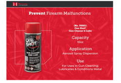 Hornady One Shot Gun Cleaner & Lube DynaGlide Plus Technology 10Oz Aerosol 99901