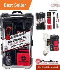 Gun Cleaning Kit Multi-Caliber Rifle Cleaning Set with Brushes and Accessories