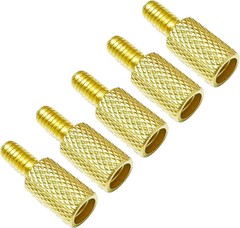 XXLIYA 8-32 to 10-32 Thread Brass Adapter 5PCS 10-32,