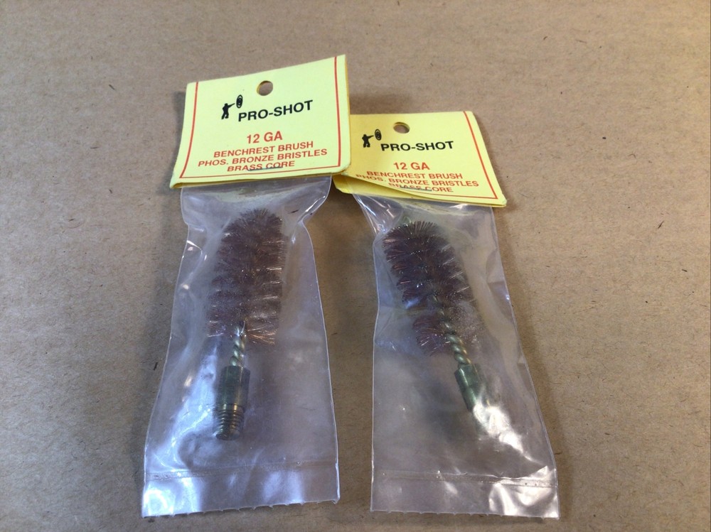 Lot Of (2) Pro-Shot 12S Bore Brush 12 Gauge / New