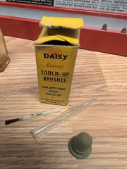 Daisy BB Air Gun Cleaning Kit Red Metal Box READ description