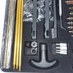 Winchester gun cleaning kit in briefcase style carrier 62 piece USED