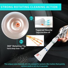 Tornado Car Cleaning Gun – Brass Adjustable Nozzle for Effective Detailing