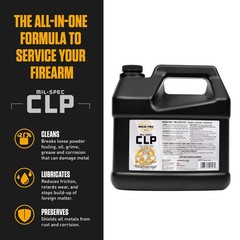 Break Free CLP Cleaner Lubricant and Preservative Gun Cleaner, CLP-7, Gallon