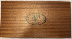 Aguinaga .40 Gun Cleaning Kit Wood & Brass Case w/ Rod, Bore Brush & Mop