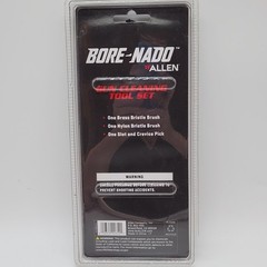 Allen Bore-Nado Gun Cleaning Tool Set Brass & Nylon Brush Kit New Sealed