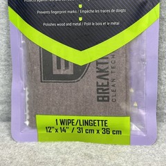 Breakthrough Clean Technologies Silicone Gun & Reel Cloth 12″x14″ 1 Wipe NIP