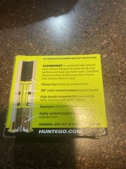 Huntego 20 Gauge CleanShot Shoot-Thru Gun Bore Cleaner ~ NEW ~ 4 Pack Of Shells