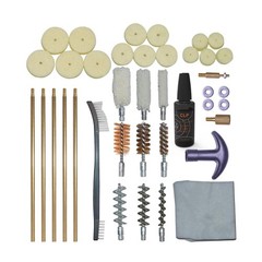 Universal Gun Cleaning Kit for 12, 20, 410 Gauge – Brushes, CLP Oil, Patches & R