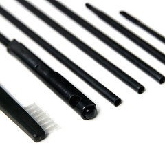 Gun Rifle .22cal 5.56mm Airsoft Cleaning Kit Storage Pouch Bag Brushes Set