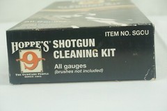 Hoppes SGOU Shotgun Cleaning Kit All Gauges Hoppe’s No 9 Solvent NEW