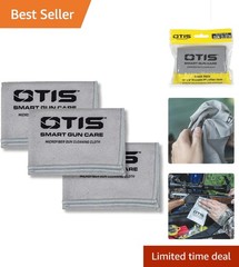 Otis Microfiber Gun Cleaning Cloths – 12×8 Inches, 3-Pack for Versatile Use