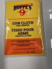 Hoppe’s WAX TREATED GUN CLOTH Clean Polish Protect Wood
