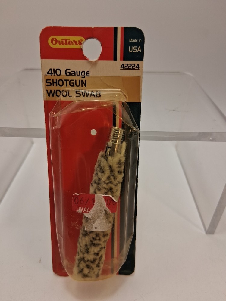 Outers 410 Gauge Shotgun Wool Swab 42224 Made In USA