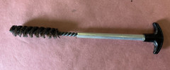 Large Bore Pistol Cleaning Rod and Brush