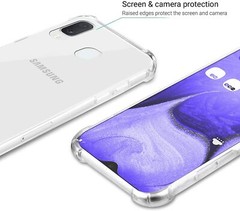 Case for Samsung Galaxy A30, Galaxy A20 Case Clear Soft TPU Bumper Protection