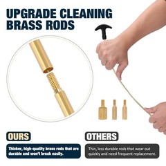 Universal Cleaning Kit for All Caliber with Handgun Shotgun Hunting with Bras…