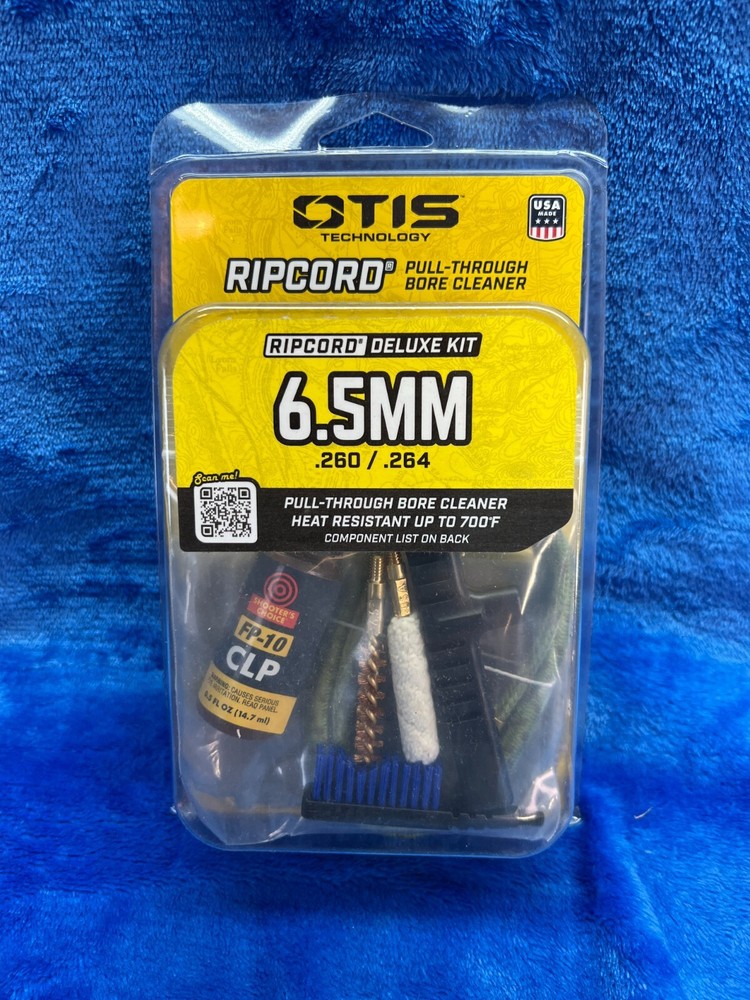 Otis Technology RIPCORD DELUXE pull through Rifle Cleaning Kit 6.5 Creedmoor