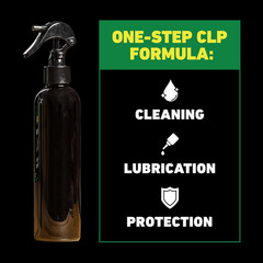 Field & Range Gun Oil CLP – 1 Gallon Plastic Jug with 2 Spray Bottles & Funnel |