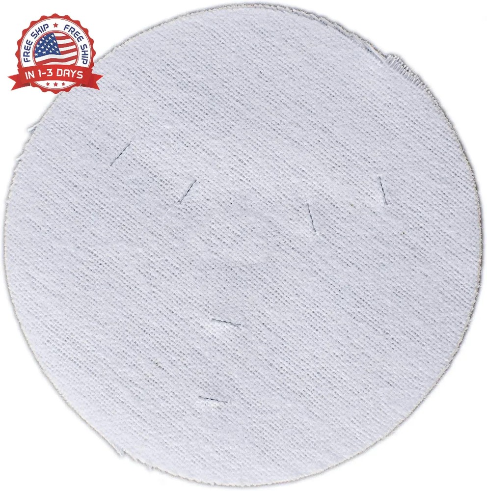 100 Pcs Cotton Cleaning Patches Heavy-Duty Absorbent Swabs for Firearm Maintenan