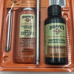 Hoppes No 9 Universal Cleaning Kit All Caliber/Gauges Rod Patches Lube UOB 12-18