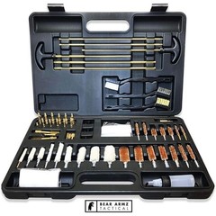 Gun Cleaning Kit All-in-One Pistol Rifle Shotgun Accessories Durable Case New
