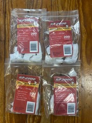 4 packs of Slip 2000 .177 cleaning patches