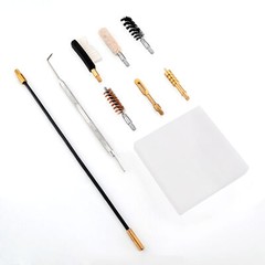 Handgun Cleaning Kit .357 Caliber 9mm Pistol Cleaning Kit Bore Brush and Jag