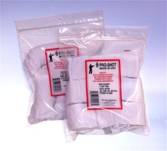 Pro Shot Gun Cleaning Patches – All Calibers, Cotton Flannel