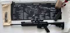 🔥 AR-15 Gun Cleaning Mat – Large 36” Premium Tactical Workbench Pad-Waterproof-