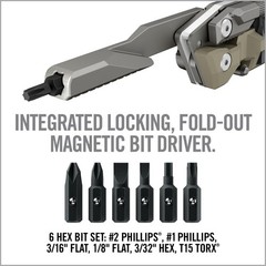 19-in-1 Pistol Multitool & Handgun Utility Tool | Gun Maintenance Kit with Wrenc