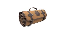 Brown Canvas Leather Shotgun/ Rifle Cleaning Mat