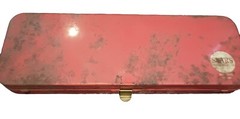 Vintage Sears Roebuck Gun Cleaning Kit EMPTY Tin “For Display Or The Collector”