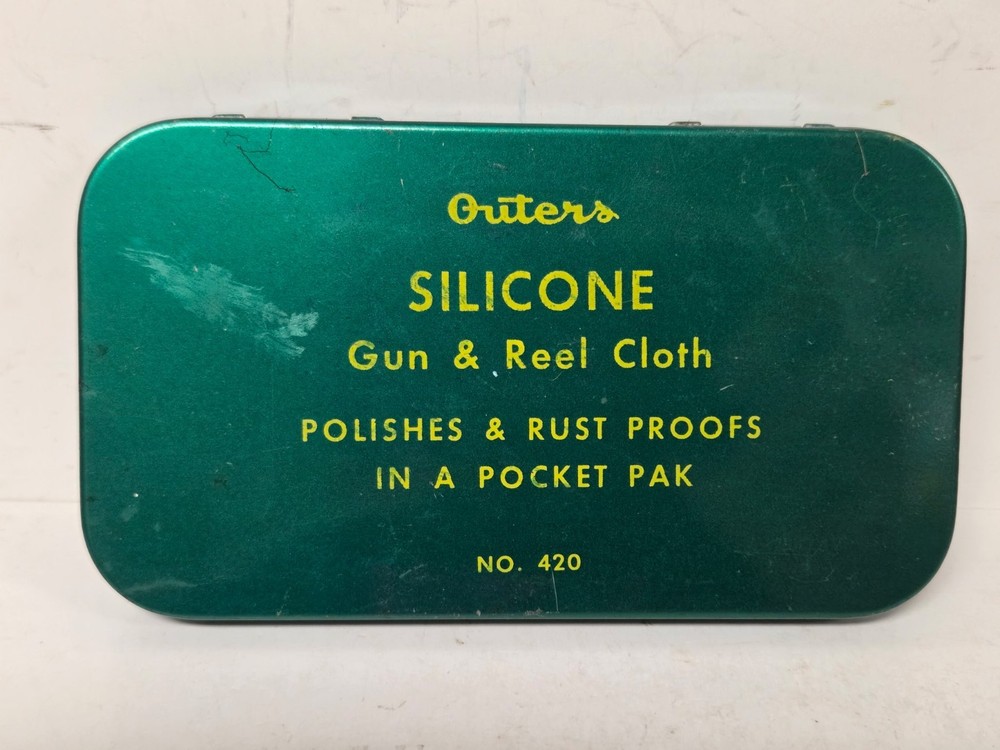 Vintage Outers Silicone Gun Cloth Tin