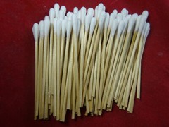 325 Count 6 Sizes Super Absorbent Low Lint Cotton Long Wood Handle Swabs