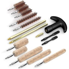 16pcs/set Tactical Cleaning Kit Universal Brass Cleaning Tool Rod