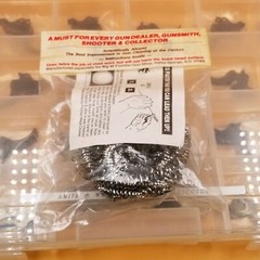 Big 45 Frontier Metal-Bore Gun Cleaning Pads ‘Removes Rust Leaves Bluing’ Rifle