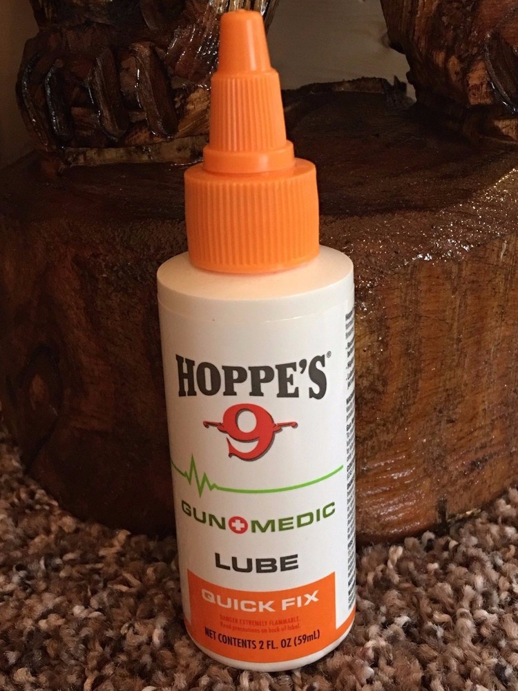 HOPPE’S NO. 9, GUN MEDIC LUBE, QUICK FIX, 2 OZ., GUN CARE