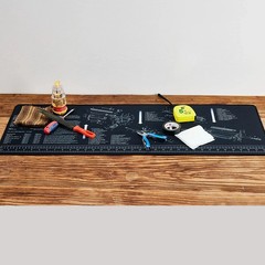 AR-15 X-Large Gunsmith Bench Pad Gun Cleaning Mat Rifle 36″ X 12″ Clean Edge