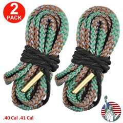 Reusable Bore Cleaner Rope Gun Barrel Cleaners ‎.40 .41 Cal Rifle Shotgun Pistol